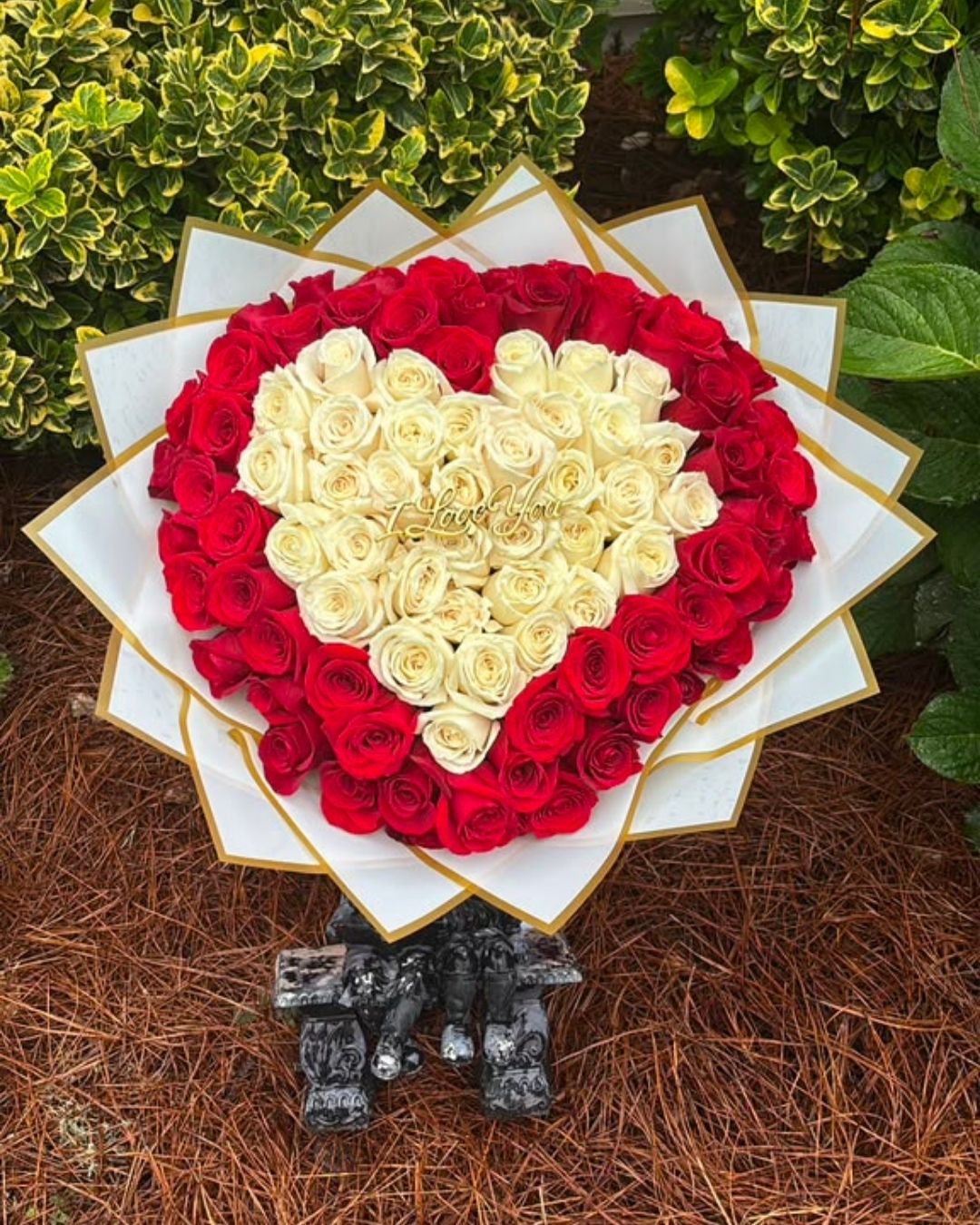 My Heart Is Yours – Heart of 85 Roses | Flores Exitosas